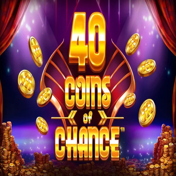 Official Slots logo: 40 Coins of Chance by SYNOT Games at Pin Up Casino