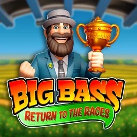 Big Bass Return to the Races by Pragmatic Play, showcased at pinetargrill.com – game logo