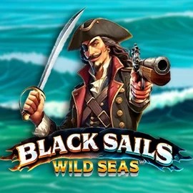 Slots logo of Black Sails Wild Seas from Infinity Dragon Studios at Pin Up Casino