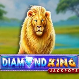 Diamond King Jackpots logo by SpinPlay Games at Pin Up Casino