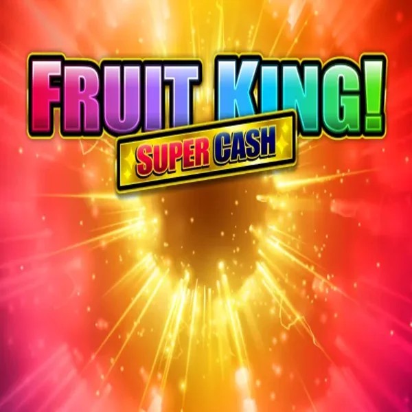 Fruit King Super Cash by Greentube, showcased at pinetargrill.com – game logo