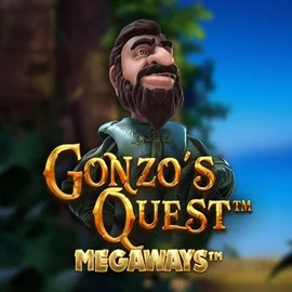 Gonzo's Quest Megaways logo by Red Tiger Gaming at Pin Up CasinoGonzo's Quest Megaways