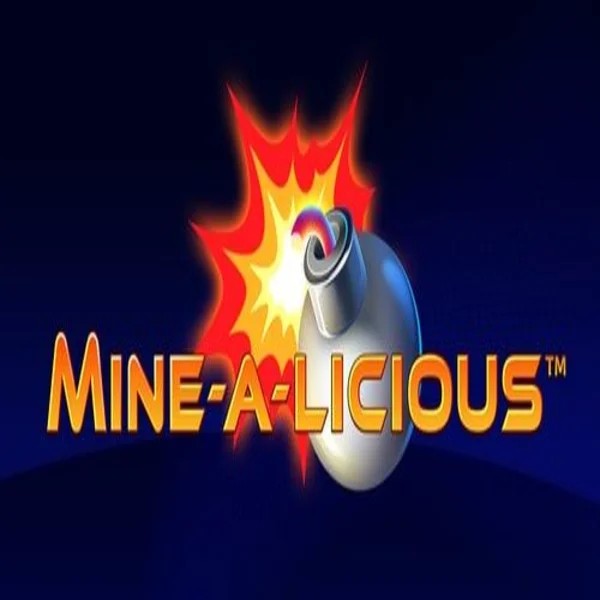 Mine a Licious online game logo by Playtech on pinetargrill.com