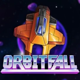 Logo of Orbitfall from ELK Studios at Pin Up Casino