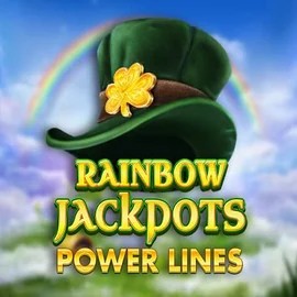 Rainbow Jackpots Power Lines game by Red Tiger Gaming – logo hosted on Pin Up Casino