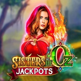 Sisters Of Oz Jackpots slot logo by Triple Edge Studios at Pin Up Casino